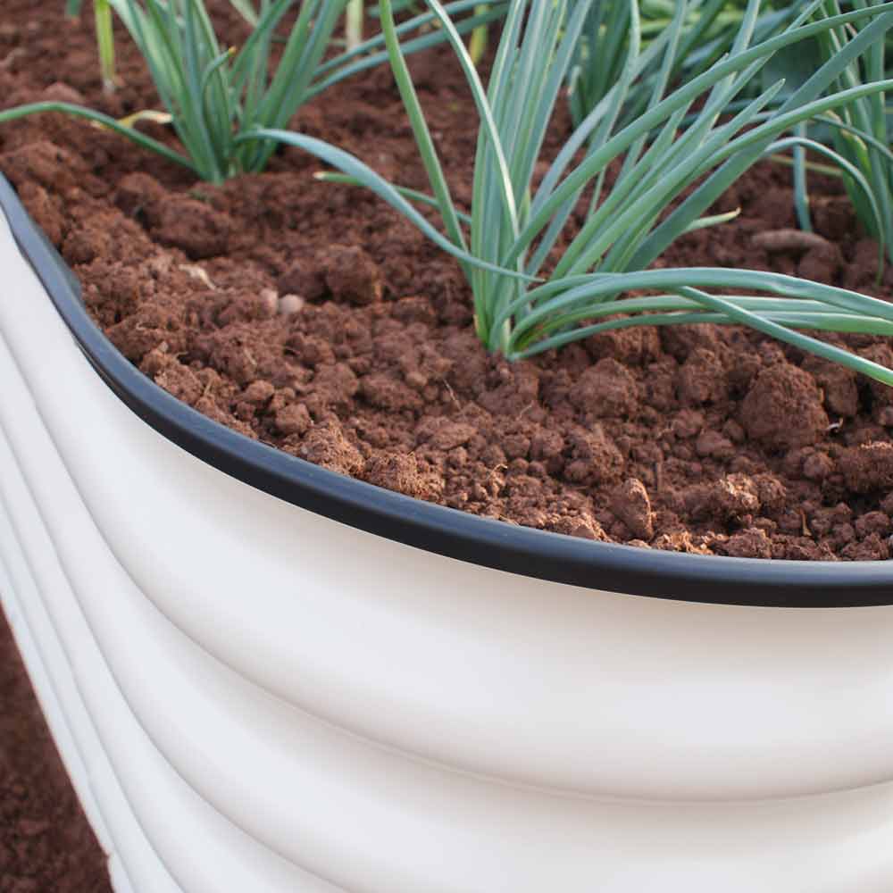 Original Veggie Bed Paperbark | Set-of-1 | White