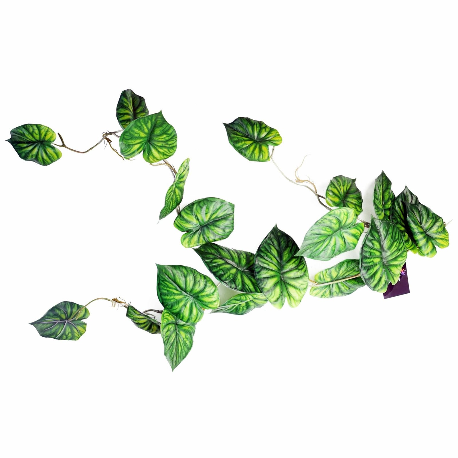 Artificial 120cm Trailing Hanging Plant Realistic Alocasia Dragon Scale Natural Look