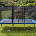 9x14ft Rectangular Trampoline | Blue