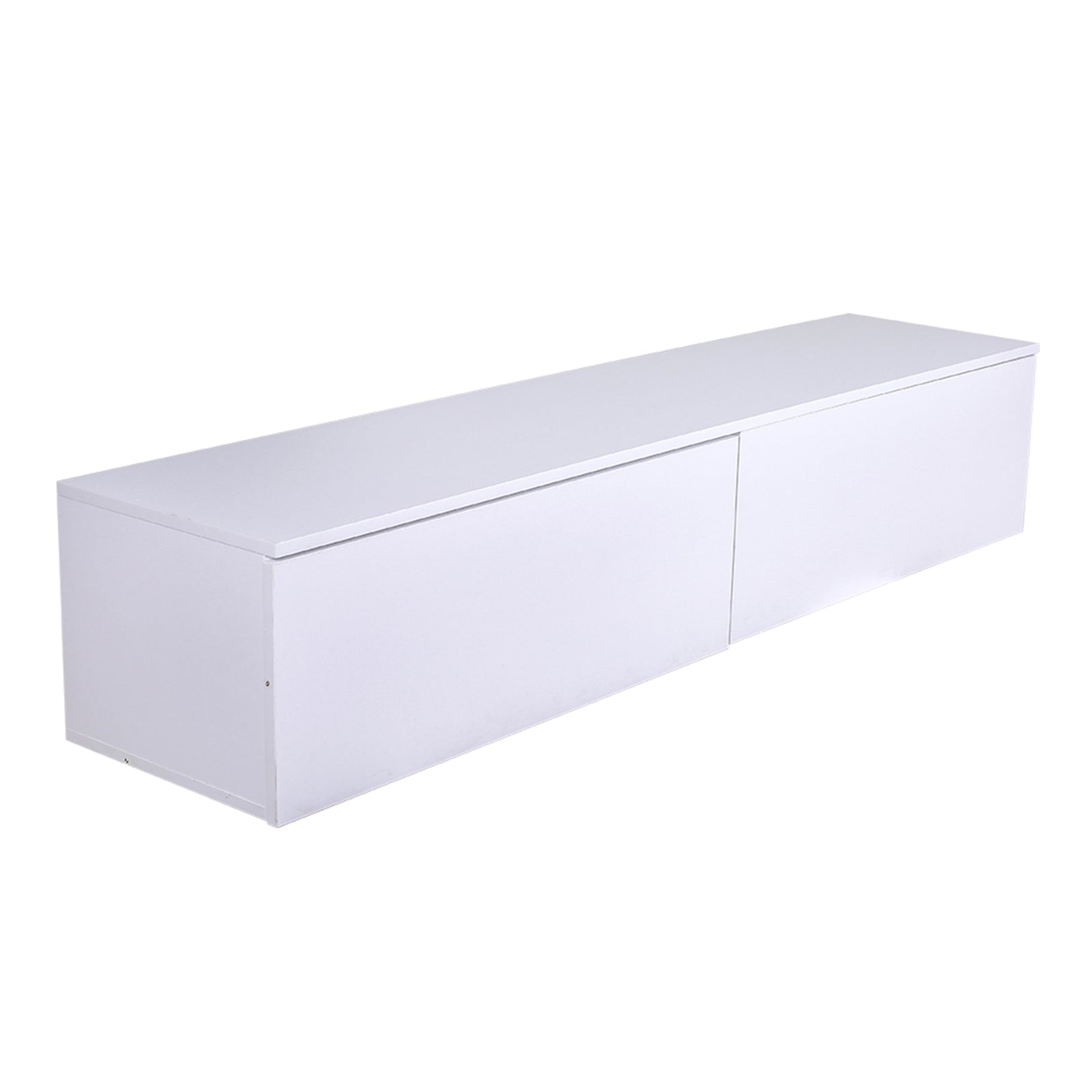 Wall-mounted Floating Tv Stand | White
