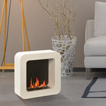 Wall Mounting Bio Ethanol Fireplace Heater Burning 1l Tank