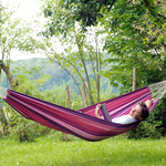 Tahiti Candy Cotton Single Garden Hammock With Bag