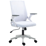 Mesh Office Chair Flip-up Arm Grey | White
