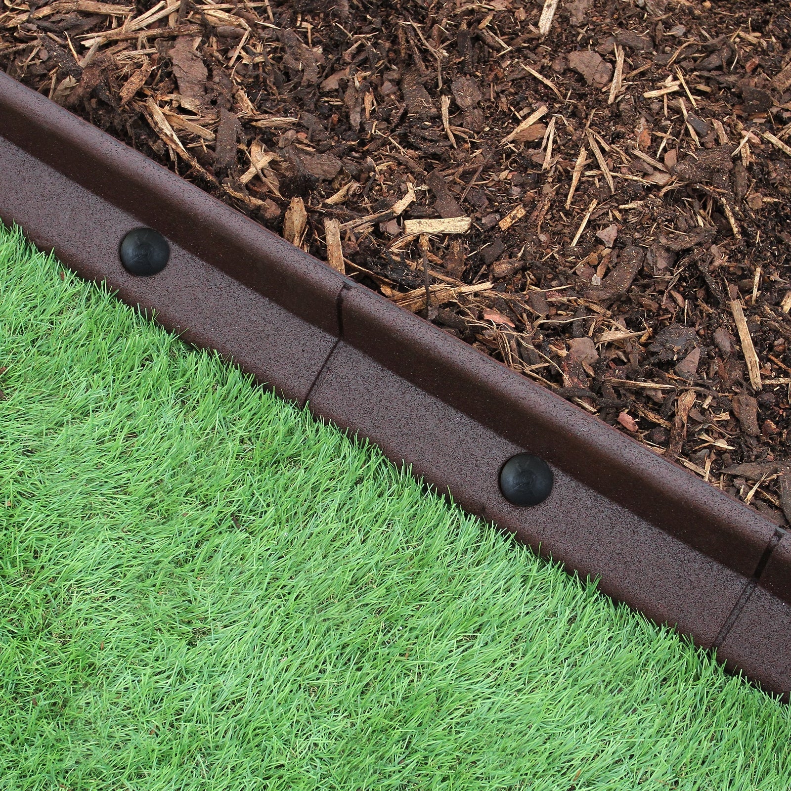 Flexible Lawn Edging 1.2m X 14 | Brown