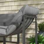 4 Pcs Garden Sofa Set Armchairs Loveseat Table