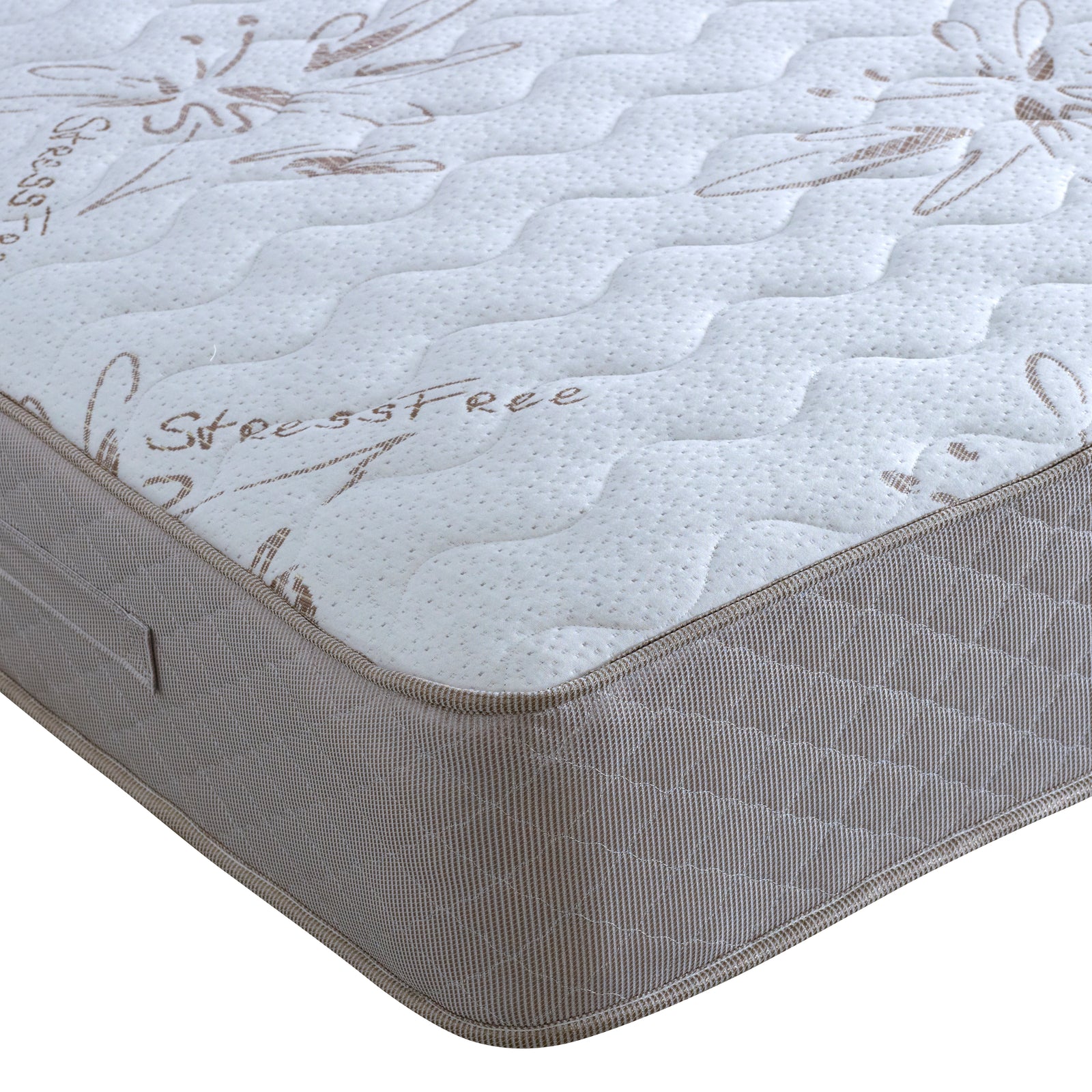 Memory Stressfree 1000 Pocket Sprung Memory Foam Mattress | Small Single | Brown