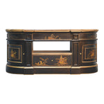 Solid Wood Oriental 2 Door Media Unit