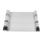 Modern Black White Grey Striped Non-woven Wallpaper