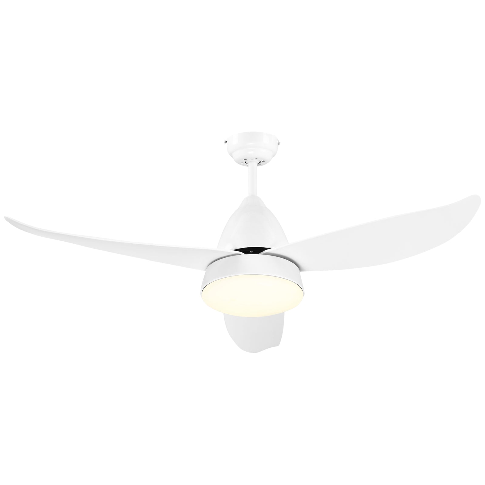 Reversible Ceiling Fan With Light, 3 Blades, Mount Lighting