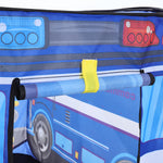 Police Truck Foldable Tent Pop Up Kids Playhouse