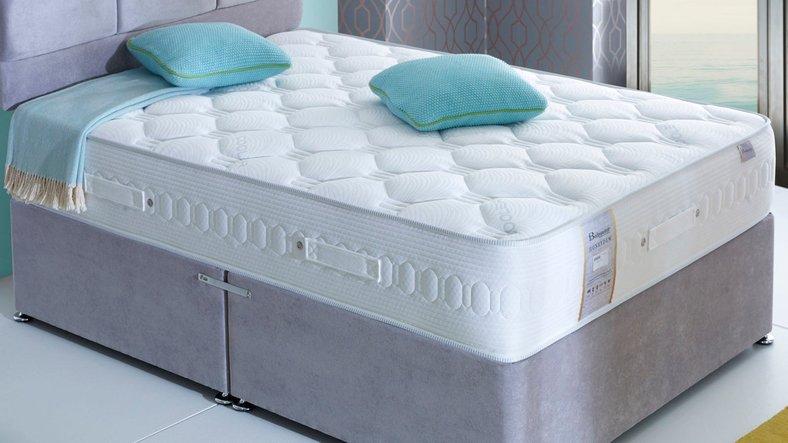 Honeydew 2000 Pocket Sprung Cool Gel Foam Mattress | Small Single | White