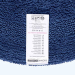 Luxury Reversible Cotton Bath Mat | 80cm | Navy Blue