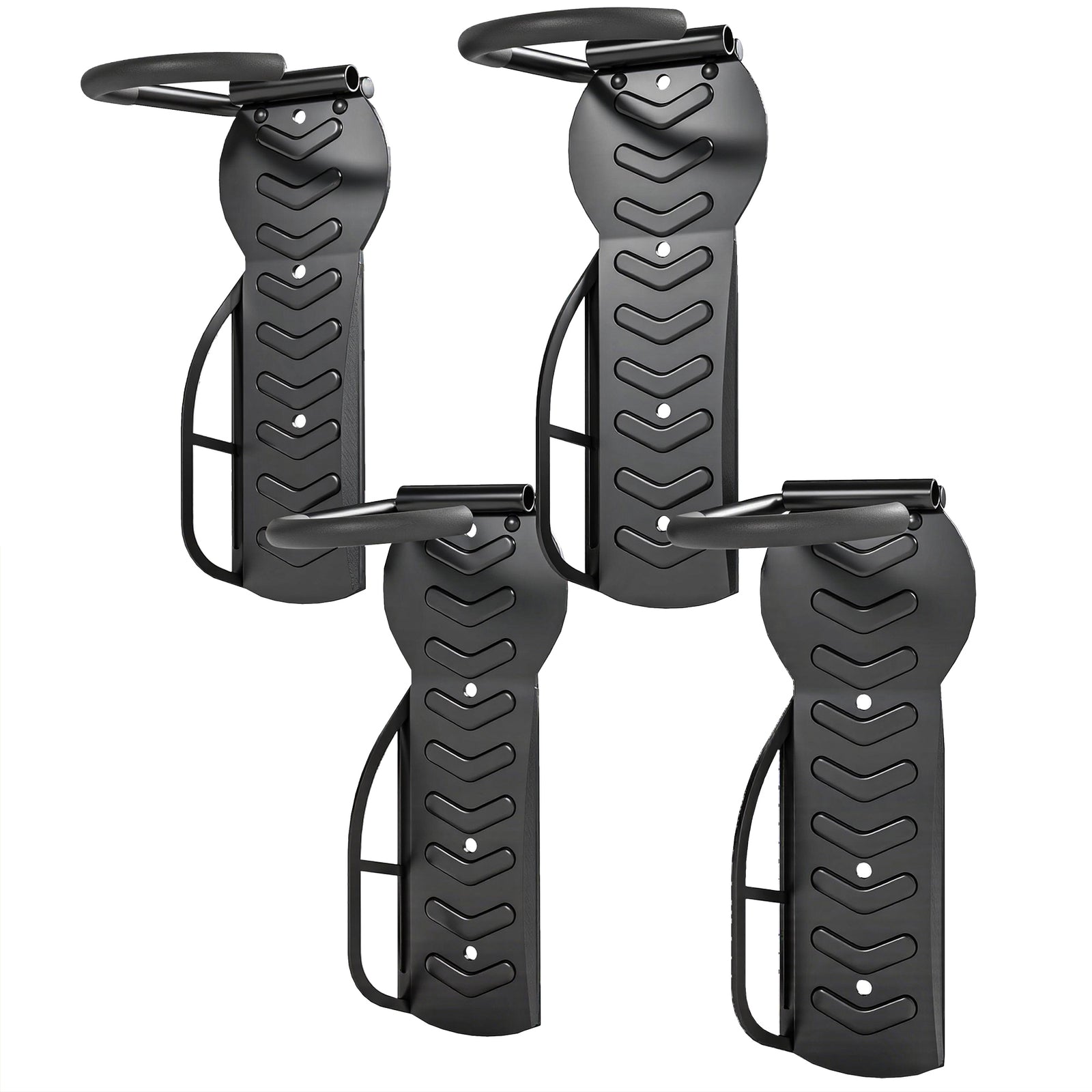 4-pack Wall Mount Bike Hooks
