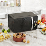 23l 800w Microwave Oven With Digital Display, Auto Cook