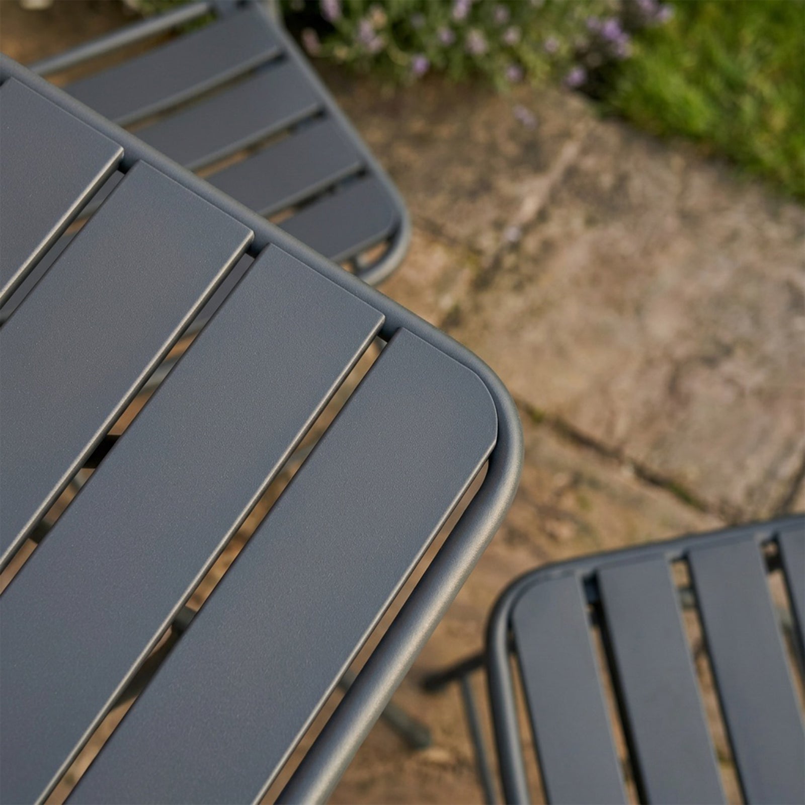 Colourways Vibrant Folding Patio Or Balcony Set | Black