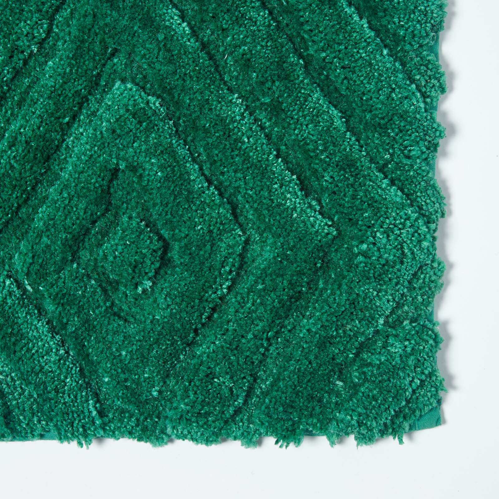 Ikat Pattern Bath Mat | 50 x 80cm | Green