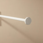 Single Arm Towel Rail, 30cm, Self-adhesive, Black, Stick Collection