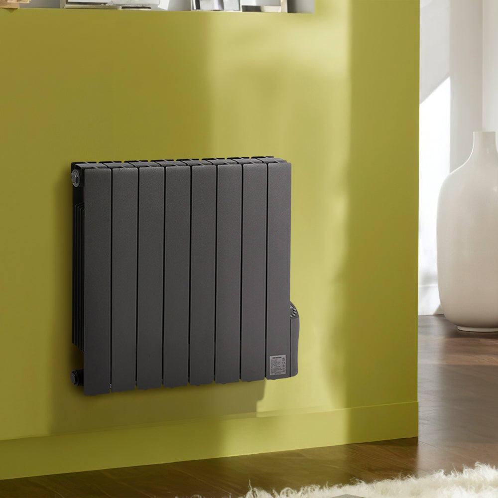 Oil-filled Radiator Space Heater With Led Display, 7-day/24-hour Timer, Adjustable Thermostat & Overheat Protection | 1200w