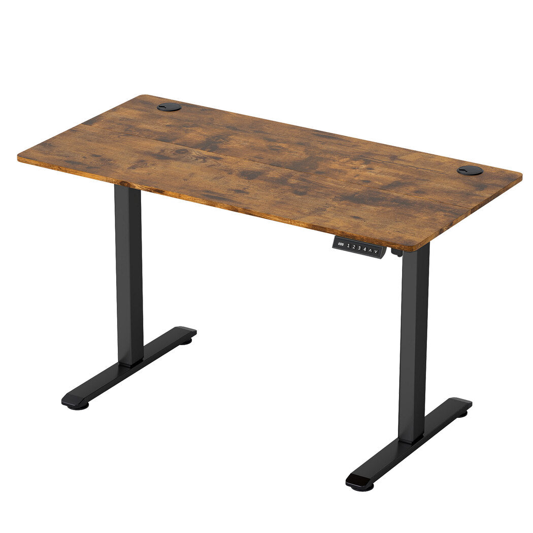 Electric Standing Desk Height Adjustable With Memory Control | Brown