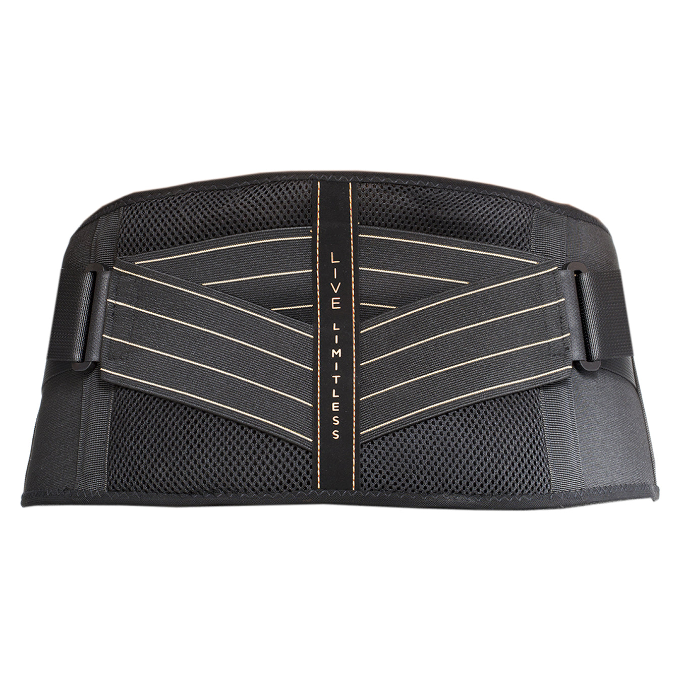 Back Pro - Compression Support Adjustable Compression Straps | Small/Medium | Black