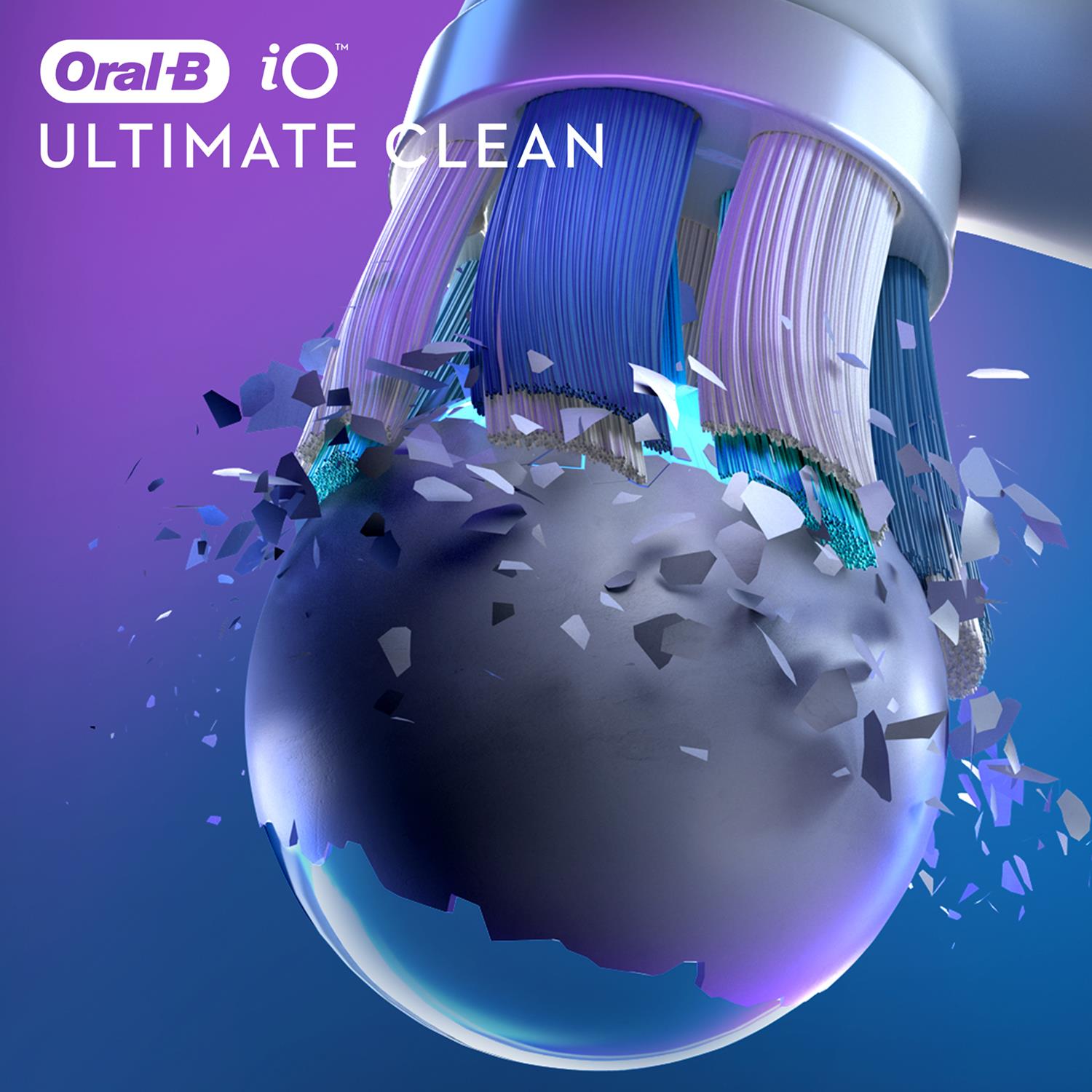 Io Ultimate Clean Toothbrush Refill Replacement Heads White, Pack Of 2