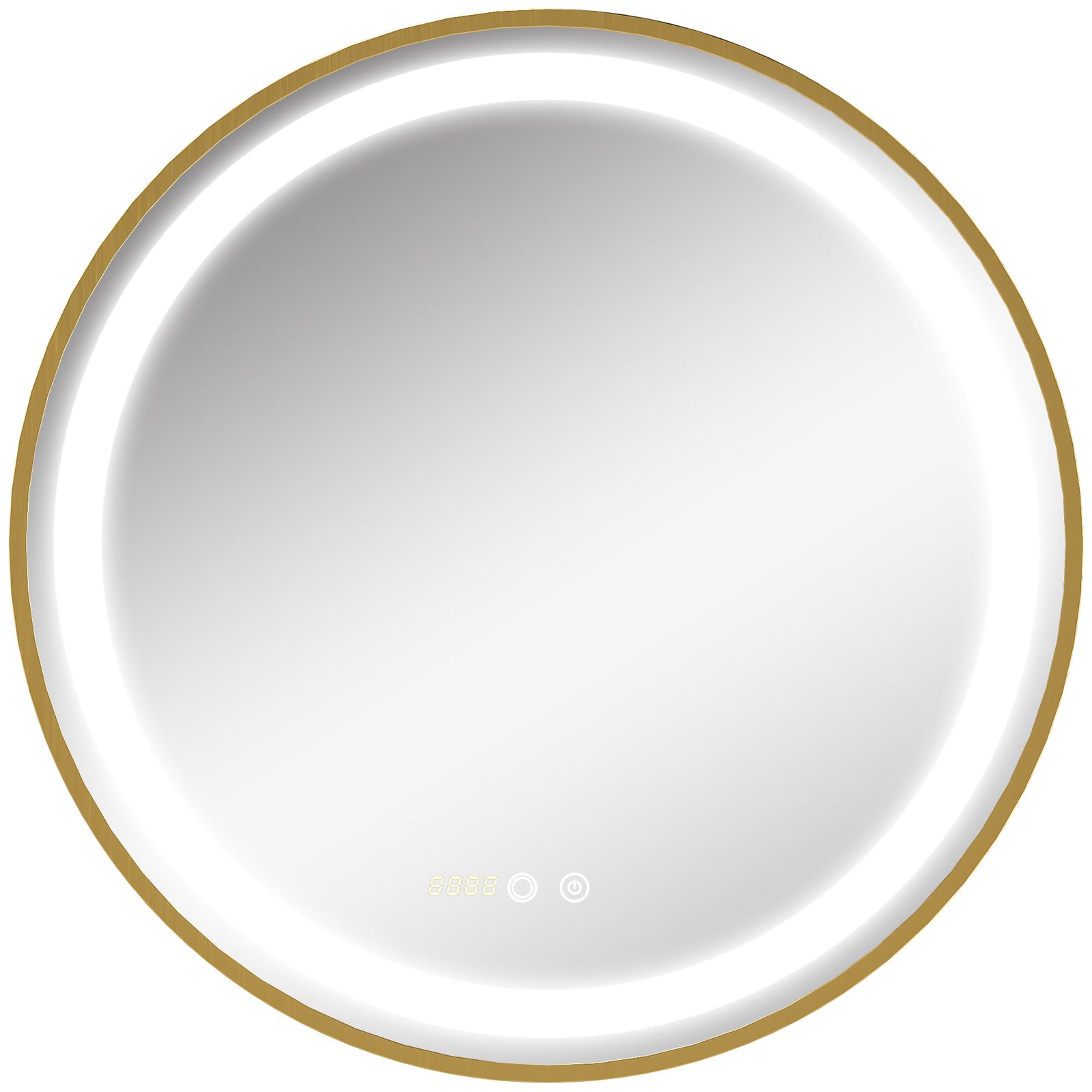 Wall Mounted Led Bathroom Mirror 3 Light Colours