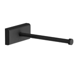 Toilet Roll Holder, Screw-in Or Self-adhesive Matt Black Next Collection