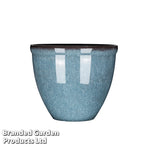 Garden_Gear Large Glazed Effect Planter Garden Patio Outdoor Plastic 39.5cm