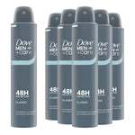 Anti-perspirant Deodorant Classic, 48h Sweat Protection 6x200ml