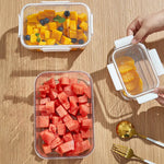 3pcs Transparent Stackable Bento Lunch Box Set