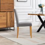 Almont Fabric Dining Chairs - Set Of 2 | Grey