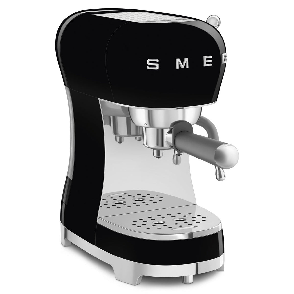 Ecf02 Espresso Machine With Milk Frothing Jug Set | Black
