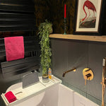 100cm Artificial Hanging String Of Pearls Fern Plant Light Green