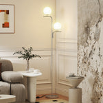 Floor Lamp With 3 Colour Temperatures, Modern Standing Lamp | Silver