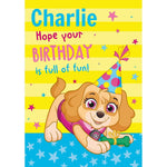 Personalised Skye Birthday Card Official Product