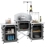 Folding Camping Kitchen Portable Aluminium Camping Table