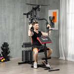 Multi Home Gym Machine With 66kg Weight Stack | Black