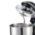 1400w 7l Household Stand Mixer With Stainless Steel Bowl And Splash Guard – Includes Whisk, Beater & Dough Hook