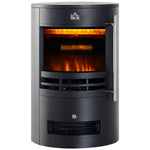 Fireplace Electric Heater Stove With Thermostat Control