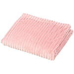 Single/king Flannel Fleece Blanket Throw Blanket For Bed | Single | Pink