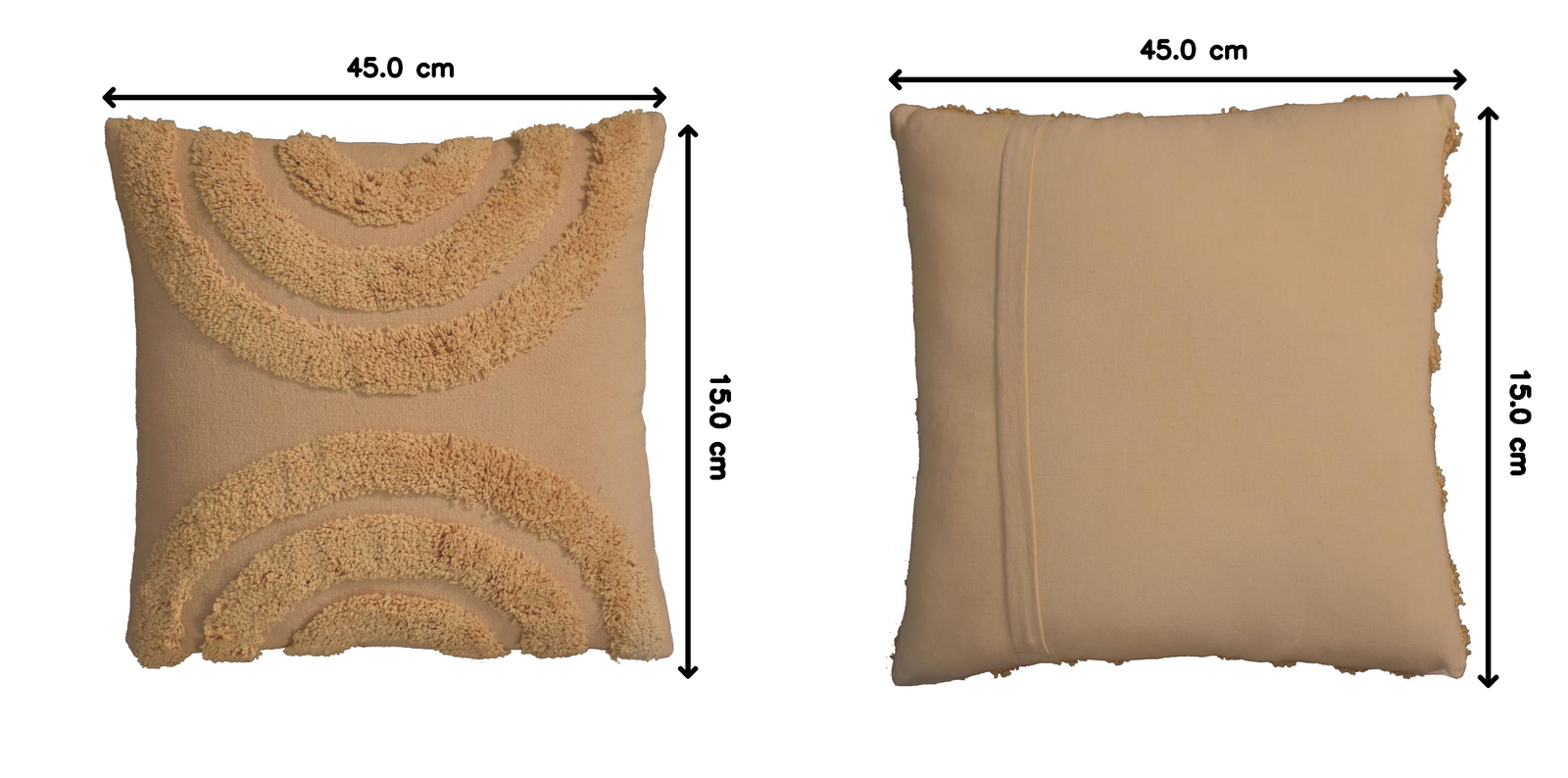 Artisan Furniture Arched Mustard Cushion Set Of 2