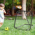 Adjustable Rebounder Net Goal Training Set For Football | Black