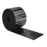Metal Lawn Edging Border, 8 In X 21.3 Ft Garden Edging | Dark Grey