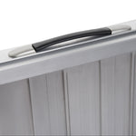 Aluminium Folding Wheelchair Ramp Mobility Suitcase | Large | Silver