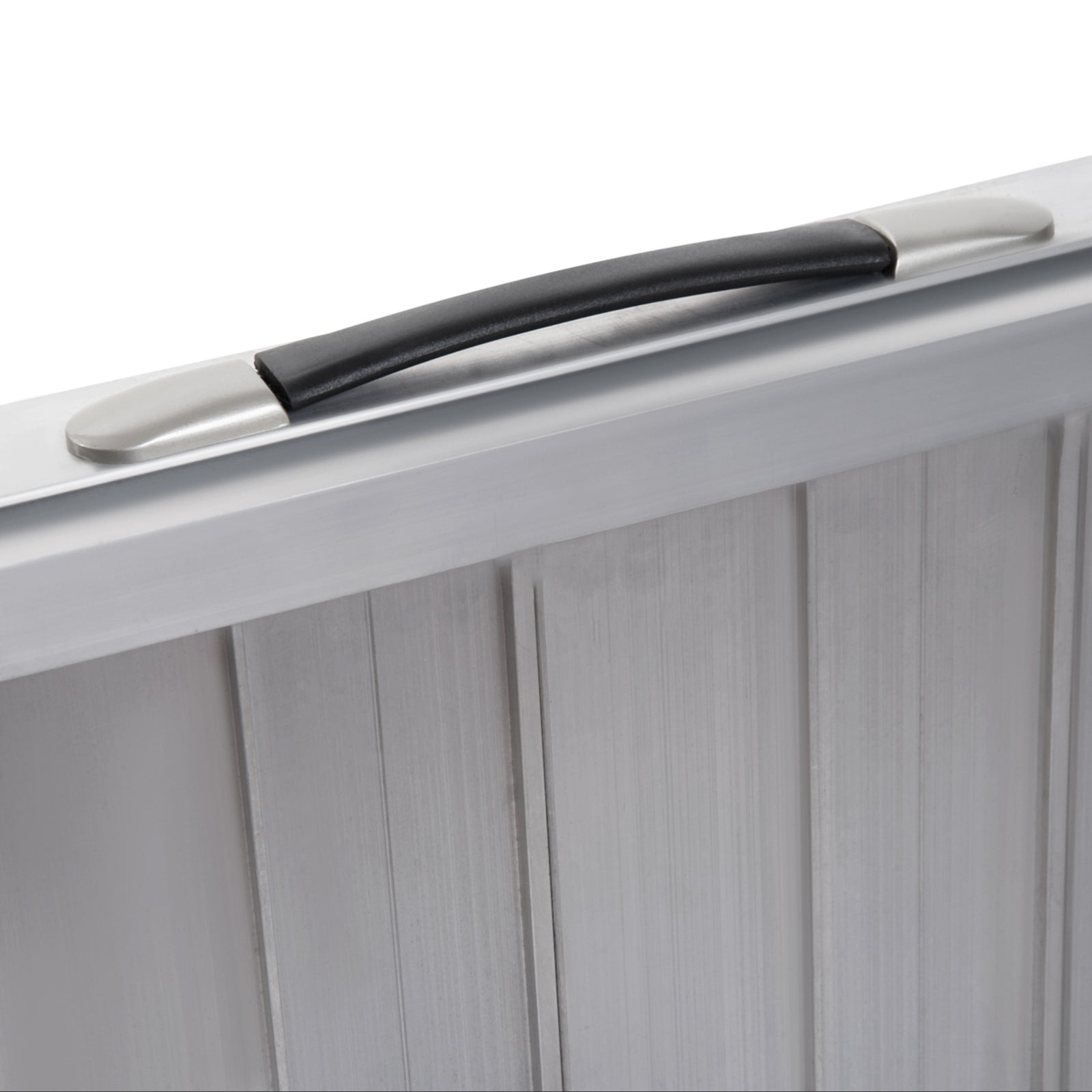 Aluminium Folding Wheelchair Ramp Mobility Suitcase | Large | Silver