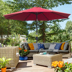 3m Patio Umbrella With Tilt And Crank | Red