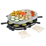 Electric Raclette Grill With Stone Plate