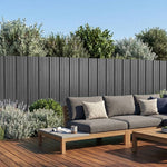 12pcs Galvanised Steel Corrugated Roofing Sheets | Grey