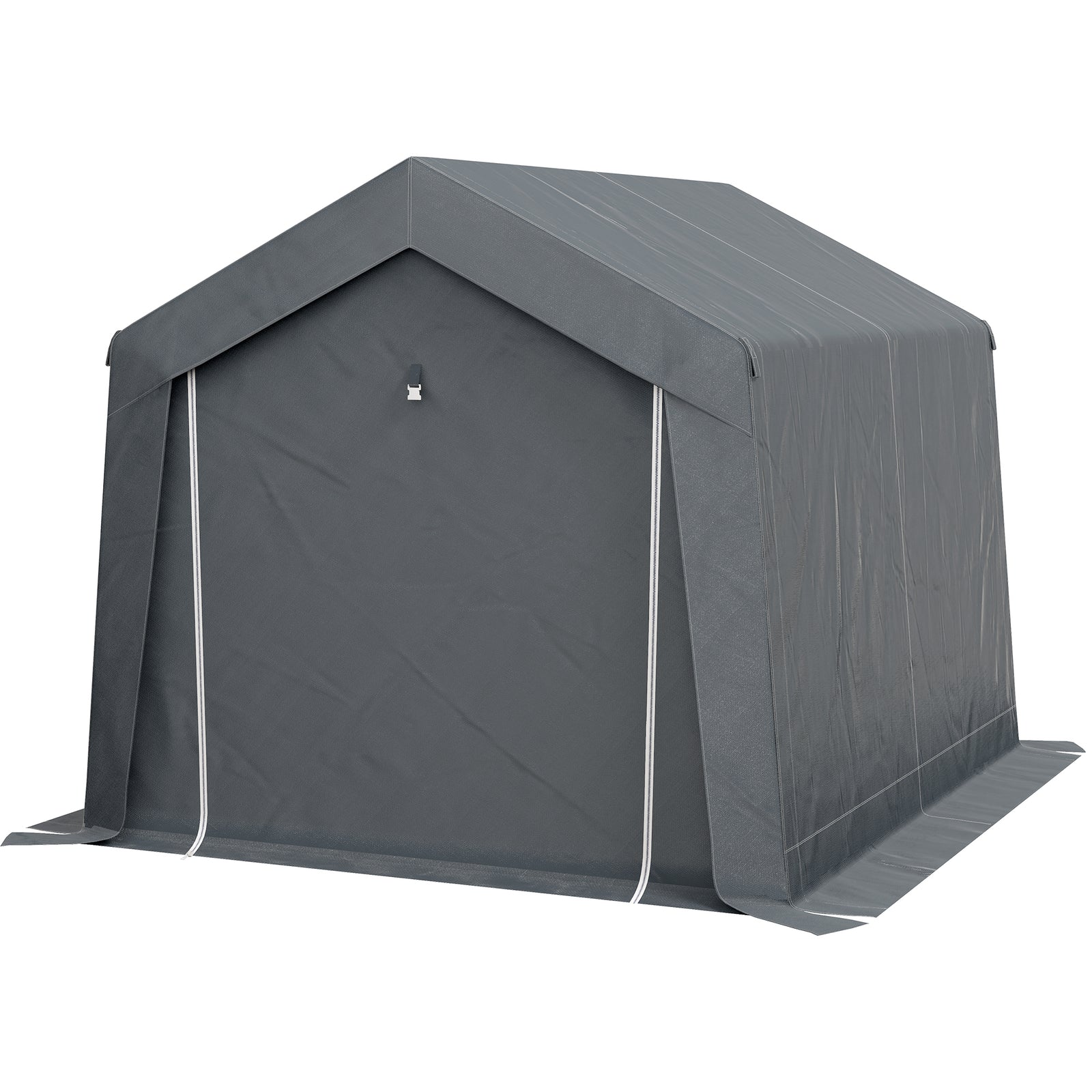 Garden Storage Shed, Waterproof And Heavy Duty Portable Shed | Medium | Dark Gray