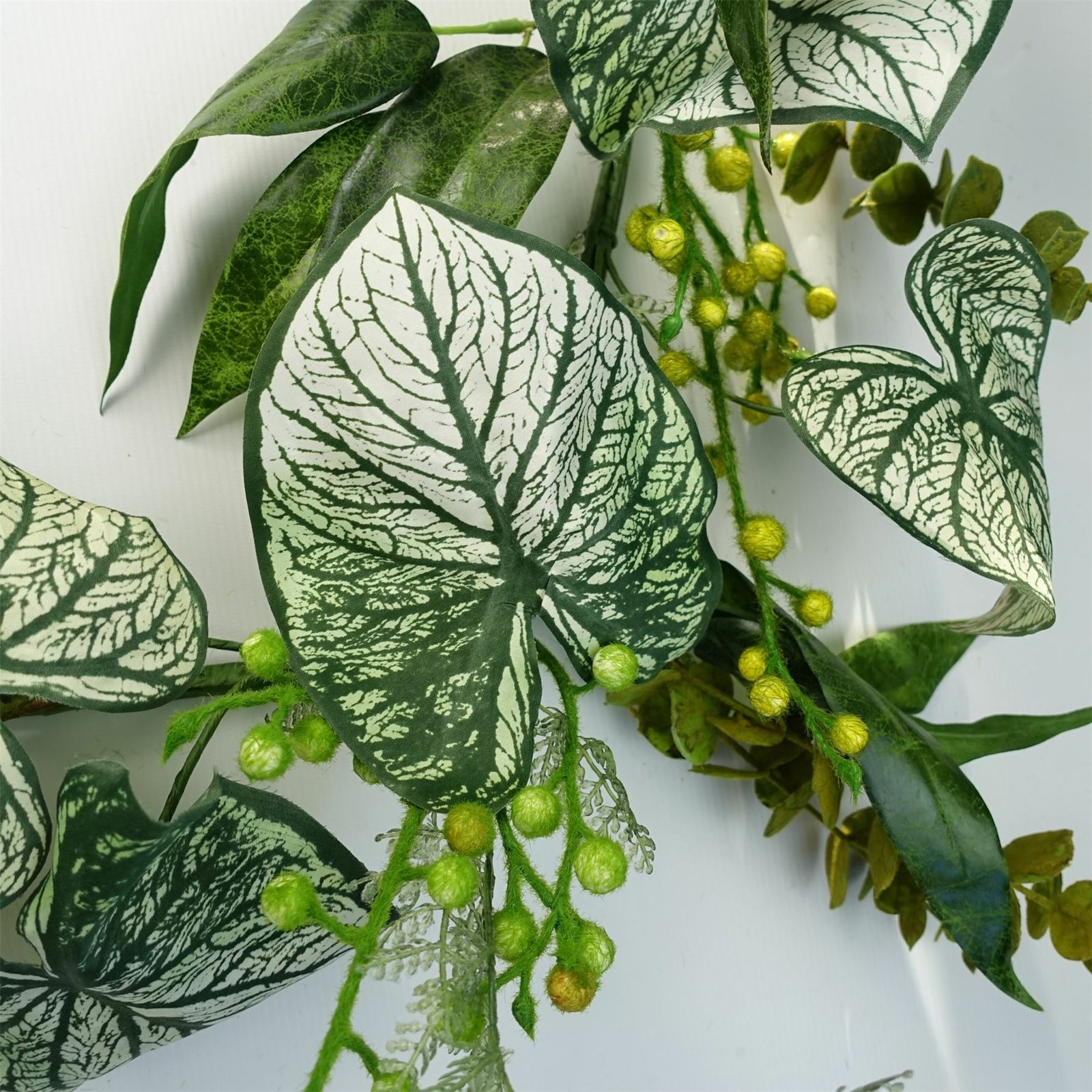 150cm Artificial Hanging Plant Realistic Alocasia Sinuata